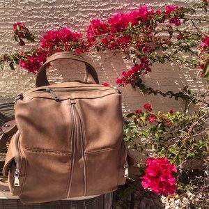 🆕// Faux Leather Backpack